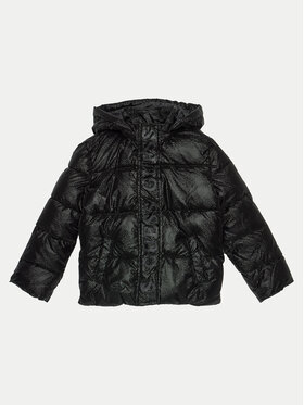 Guess Guess Geacă din imitație de piele J4BL02 WGIW0 Negru Regular Fit
