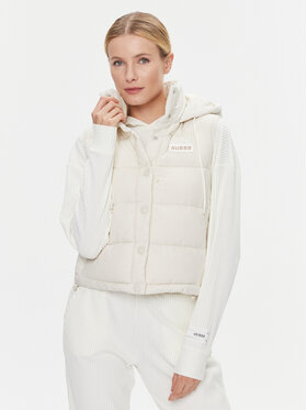 Guess Guess Telovnik Breana V4RL02 WFYE2 Bela Regular Fit