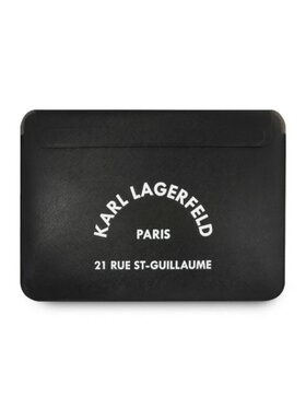 KARL LAGERFELD KARL LAGERFELD Etui na laptopa do 13 cal Czarny