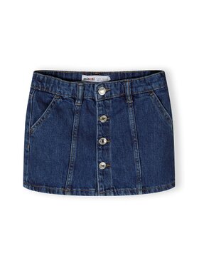 minoti minoti Spódnica jeansowa 22skirt40 Niebieski Regular Fit