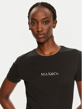 MAX&Co. T-shirt 2428976014200 2428976014200 Crna Regular Fit