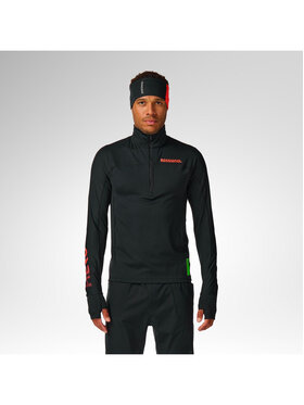 Rossignol Rossignol Bluza techniczna M Hero Half Zip First Layer Czarny Slim Fit