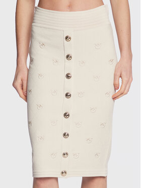 Pinko Pinko Пола тип молив 100144 A0HW Бежов Slim Fit