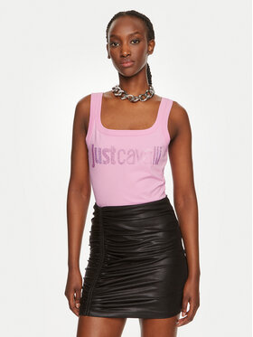 Just Cavalli Just Cavalli Felső 76PAME03 Rózsaszín Regular Fit