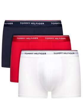 Tommy Hilfiger Tommy Hilfiger Set 3 perechi de boxeri 3P Trunk 1U87903842 Colorat