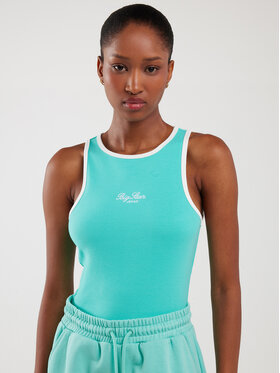 BIG STAR BIG STAR Top ARISA Turkusowy Slim Fit