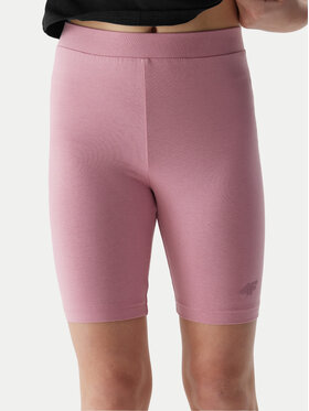4F 4F Športové kraťasy 4FJWSS24TTIGF129 Ružová Slim Fit