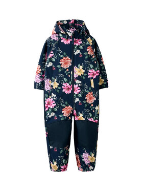 NAME IT NAME IT Kombinezon softshell 13236674 Granatowy Regular Fit