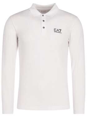 EA7 Emporio Armani EA7 Emporio Armani Polo 8NPF05 PJM5Z 1100 Bijela Regular Fit