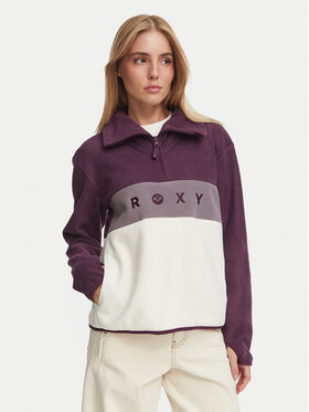 Roxy Roxy Флісовий реглан ERJFT05104 Фіолетовий Regular Fit