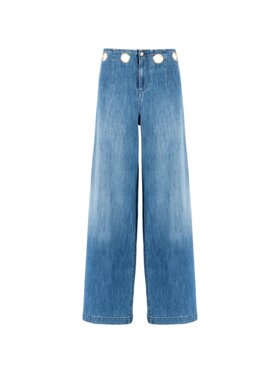 NENETTE NENETTE Jeansy staffa Błękitny Regular Fit