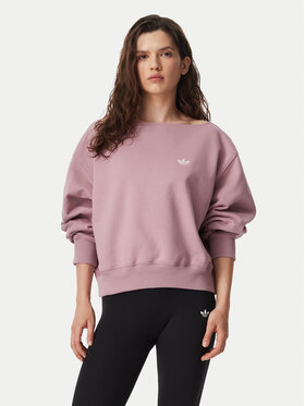 adidas adidas Bluza Essentials Fleece Boatneck Sweatshirt KT2284 Różowy Regular Fit