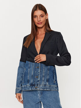 Desigual Desigual Bleizers 23WWEWB5 Zils Regular Fit
