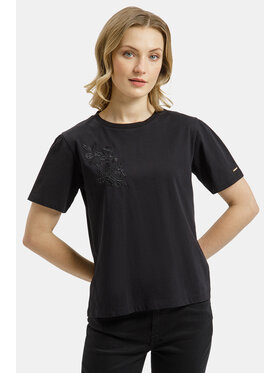 Cross Jeans Cross Jeans T-Shirt 56245-020 Czarny