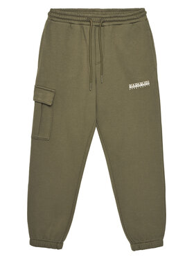 Napapijri Napapijri Spodnie dresowe M-Inot NP0A891G D Khaki Regular Fit