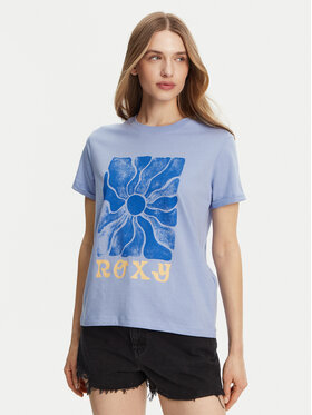 Roxy Roxy T-shirt ERJZT05911 Plava Regular Fit
