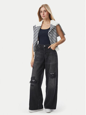 Tommy Jeans Tommy Jeans Blugi DW0DW23842 Negru Loose Fit