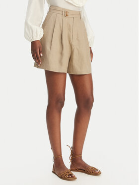 Eleh Eleh Bermudy SS260320 Beżowy Relaxed Fit