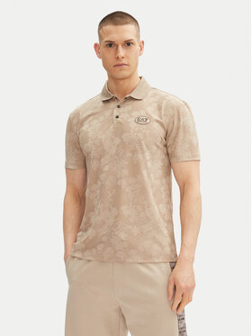 EA7 Emporio Armani EA7 Emporio Armani Polo 7M000049 AF13917 U6155 Beige Slim Fit