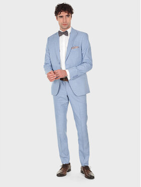 Evenemen Evenemen Garnitur CLARIS Niebieski Slim Fit