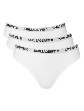 KARL LAGERFELD KARL LAGERFELD Komplet stringów B1W47031 Biały