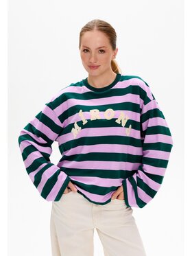 Mirons Mirons Longsleeve Print Kolorowy Regular Fit