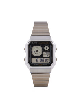 Casio Casio Zegarek A130WE-1AEF Srebrny