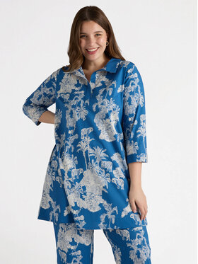 Fiorella Rubino Fiorella Rubino Vestito da giorno 7013T001650N0S1 Blu A-Line Fit