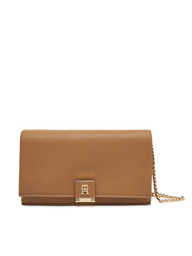 Tommy Hilfiger Tommy Hilfiger Geantă Th Her Flap W/Chain AW0AW17403 Bej