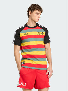 adidas adidas Koszulka techniczna Bob Marley Kolorowy Slim Fit