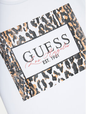 Guess T-shirt J4BI17 J1314 Bijela Regular Fit