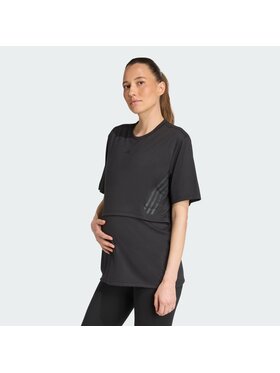 adidas adidas Koszulka techniczna 135209 Czarny Regular Fit