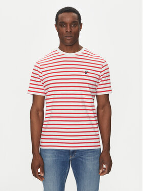Save The Duck Save The Duck Tricou DT1743M BESY20 Roșu Regular Fit