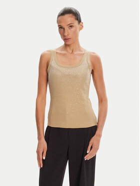 Rinascimento Rinascimento Top CFC0124040003 Béžová Regular Fit