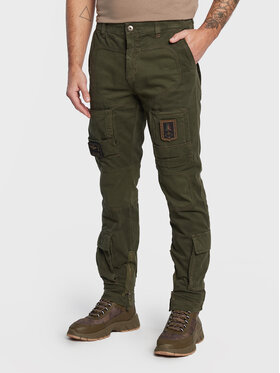 Aeronautica Militare Aeronautica Militare Pantalon en tissu 222PA939CT3040 Vert Regular Fit