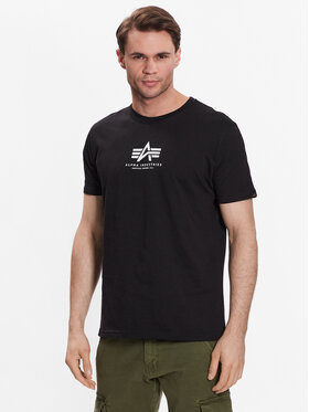 Alpha Industries Alpha Industries T-Shirt Basic 118533 Černá Regular Fit