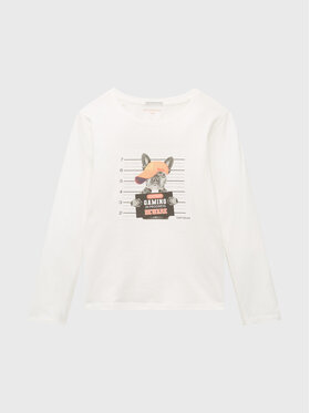 Tom Tailor Tom Tailor Bluză 1034670 Alb Regular Fit
