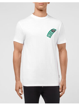 PHILIPP PLEIN PHILIPP PLEIN T-Shirt 30423 Biały Regular Fit