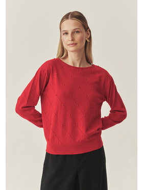 TATUUM Tatuum Sweter AZAKI Czerwony Classic Fit