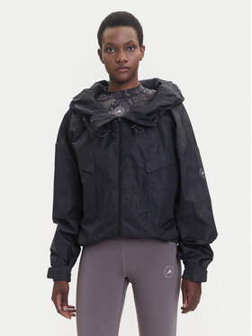 adidas by Stella McCartney adidas by Stella McCartney Преходно яке Item Track Top Printed JV7035 Черен Loose Fit