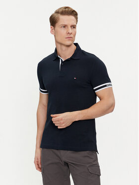 Tommy Hilfiger Tommy Hilfiger Polo Monotype MW0MW34737 Blu scuro Slim Fit
