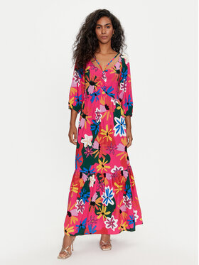 Tatuum Tatuum Літня сукня Palmiko T2410.205 Рожевий Regular Fit