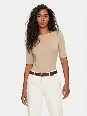 LAUREN RALPH LAUREN Lauren Ralph Lauren Särkpluus 200654963177 Beež Slim Fit