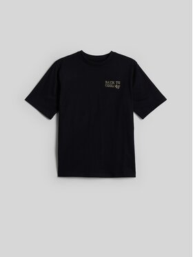 4F 4F T-Shirt 4FJRAW26TTSHM4529-20S Czarny Regular Fit