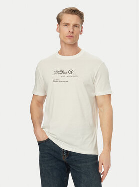 Armani Exchange Armani Exchange T-Shirt XM002490 AF10358 U0009 Biały Regular Fit