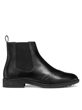 Geox Geox Kotníková obuv s elastickým prvkem D Jaylon 2 D56QAA 043NH C9999 Černá