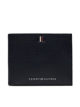 Tommy Hilfiger Tommy Hilfiger Голям мъжки портфейл Th Central Mini Cc Wallet AM0AM11854 Тъмносин