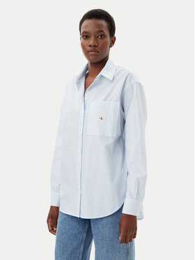 Calvin Klein Jeans Calvin Klein Jeans Риза J20J224436 Светлосиньо Relaxed Fit
