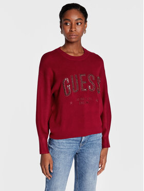 Guess Guess Maglione W2BR47 Z26I0 Bordeaux Relaxed Fit