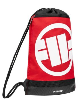 PITBULL PITBULL Worek sportowy Logo II uniwersalny Czerwony